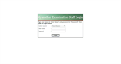 Desktop Screenshot of exam.gyanvihar.org