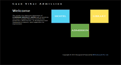 Desktop Screenshot of admission.gyanvihar.org